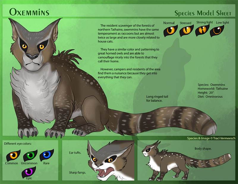 [Personal] Oxemmins - Species Sheet