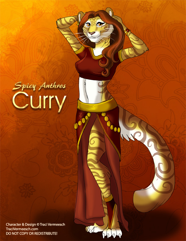 [Character Design] Spicy Anthros: Curry