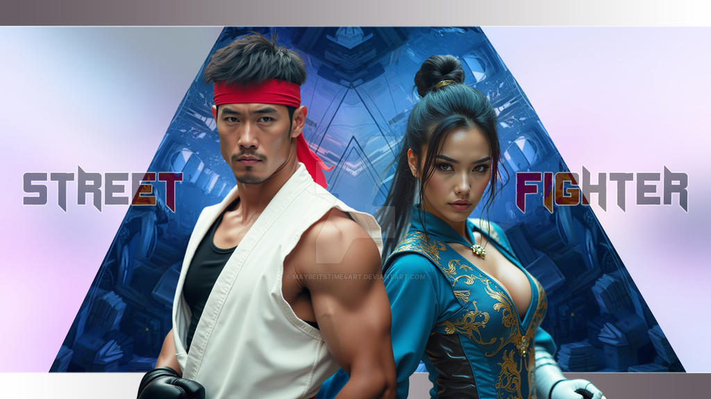 Street Fighter Altered: Ryu and Chun-Li by MaybeItsTime4Art on DeviantArt