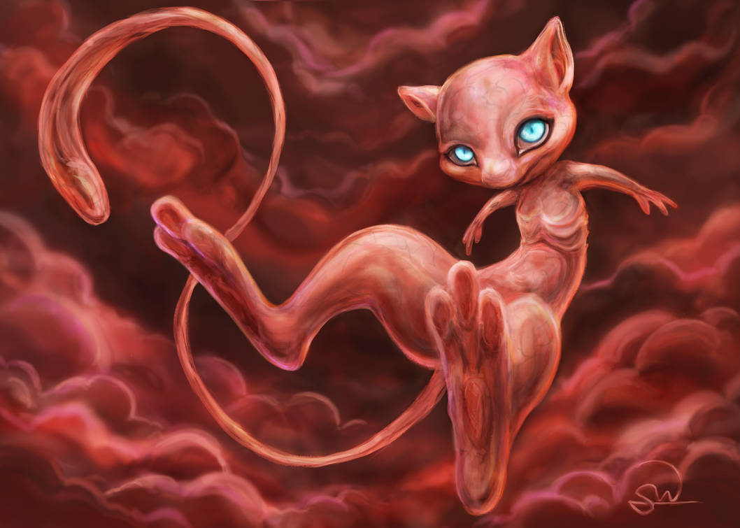 Bone Mew Embryonic Mew by Sadhira on DeviantArt