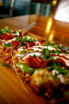 Tandoori Chicken Flatbread