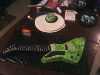 Guitar cake