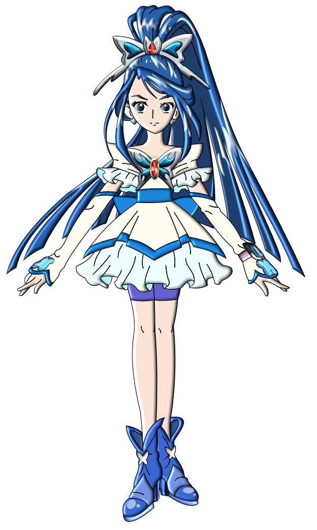 Cure Aqua - Yes Precure 5!