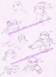 Donatello Sketch Movie Style