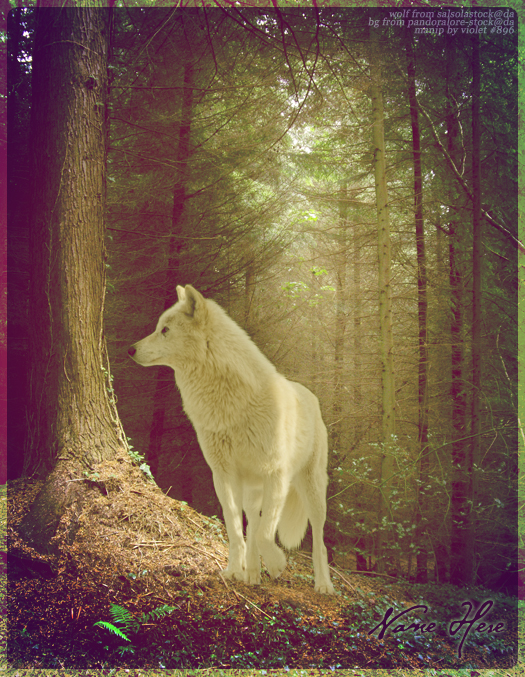 white wolf premade