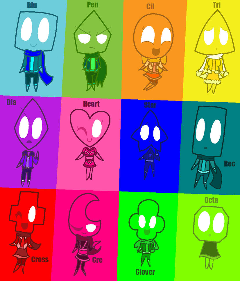 All Shapes (JSAB: Open Your Heart) (Colored) by SkyArtLyn on DeviantArt