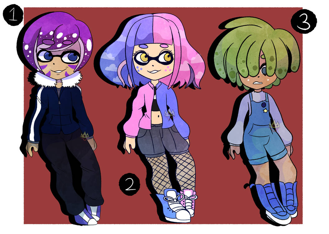 Sploot Body Layout CLOSED Splatoon Full Body Adopt #2 by aeternamemoria on DeviantArt