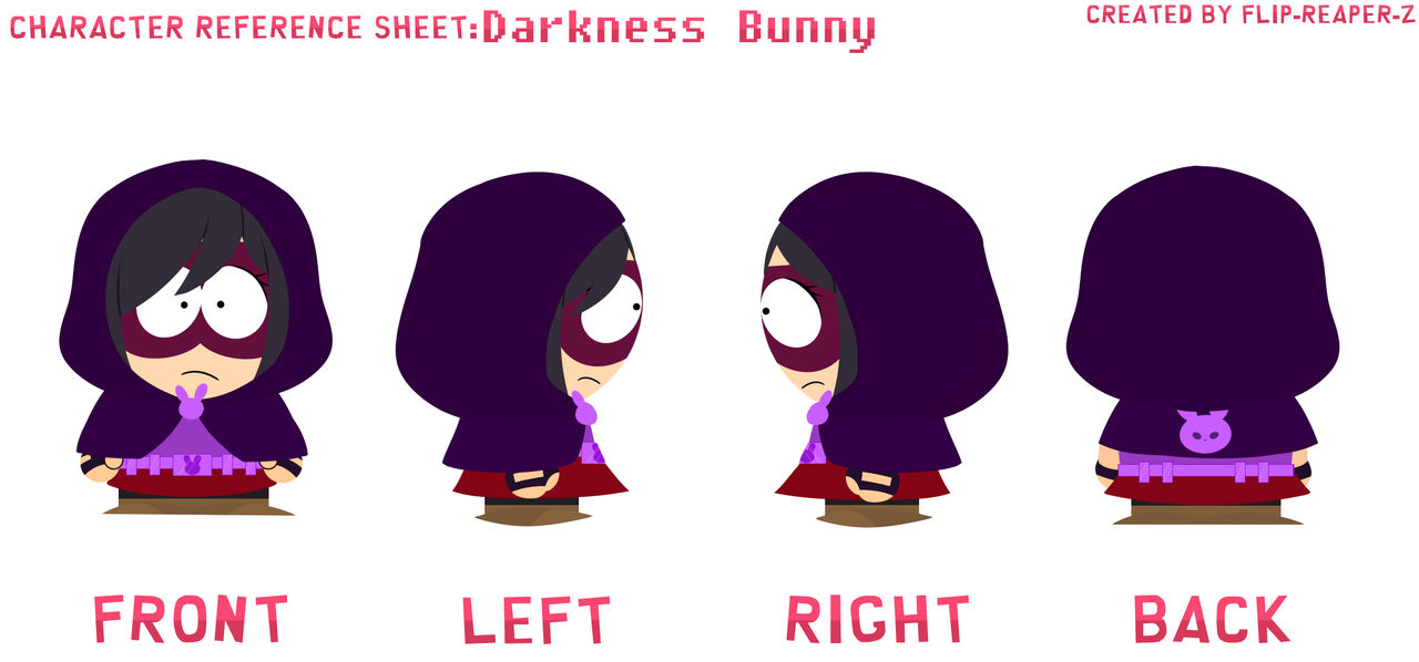 Darkness Bunny .:Reference-Sheet:. by ElizaNeko on DeviantArt