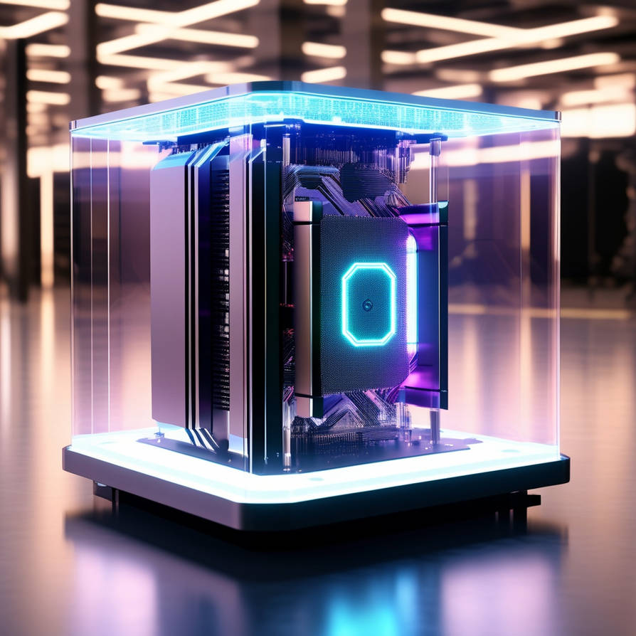 A-ai-quantum-computer-with-large-cooling-system-52 by dannyj3225 on ...