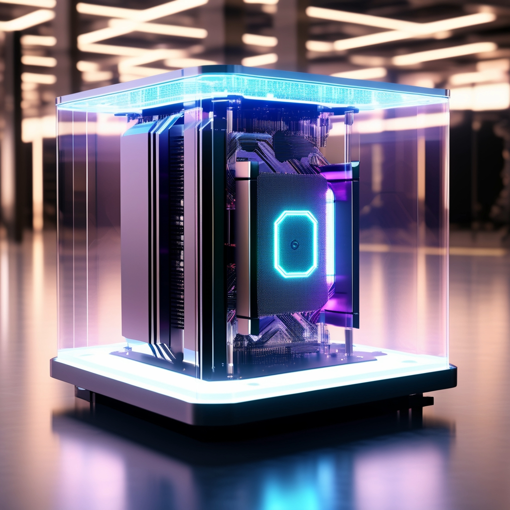 Full Quantum Computer Withoug Shell A-ai-quantum-computer-with-large-cooling-system-52 by dannyj3225 on ...