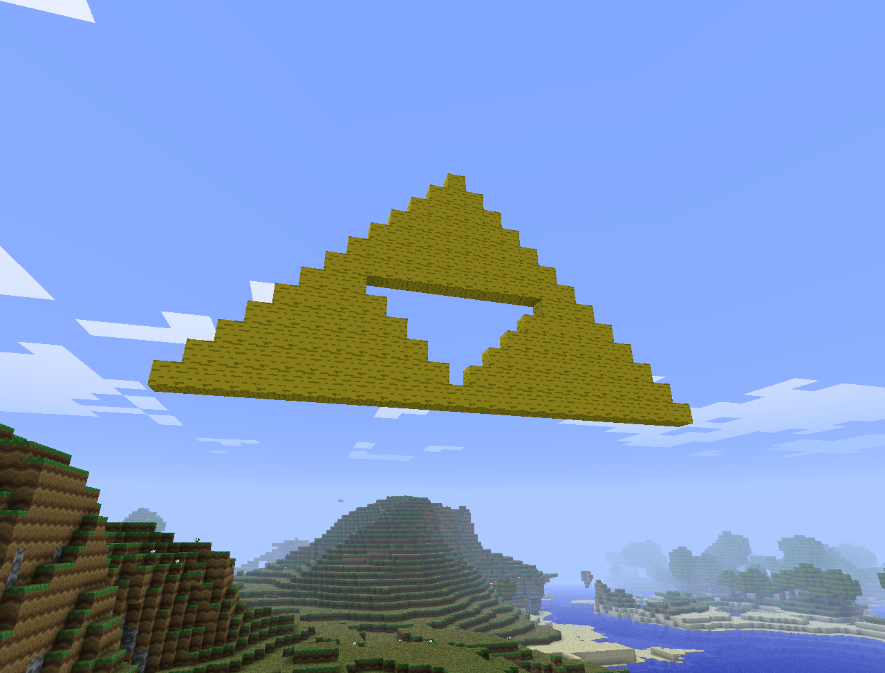 Minecraft Tri-force by Rthecreator on DeviantArt