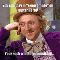 Creepy Wonka- Guitar Hero