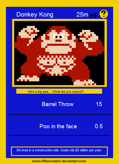 DK Pokemon Card