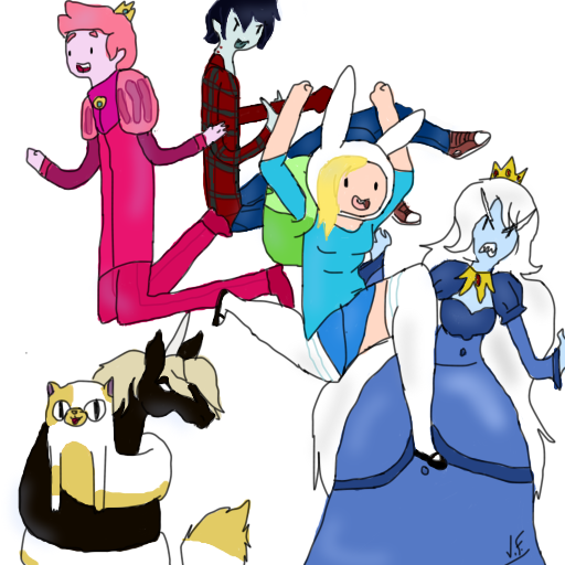 Adventure Time With Fionna and Cake