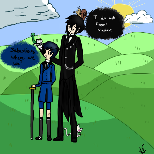 Black Butler in Adventure Time