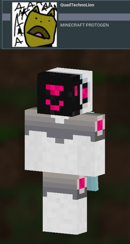 My protogen... in MINECRAFT!? by MikeGue on DeviantArt