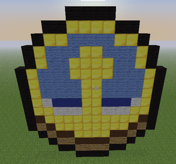 Minecraft Pixel Art: Clock by loucacoles on DeviantArt