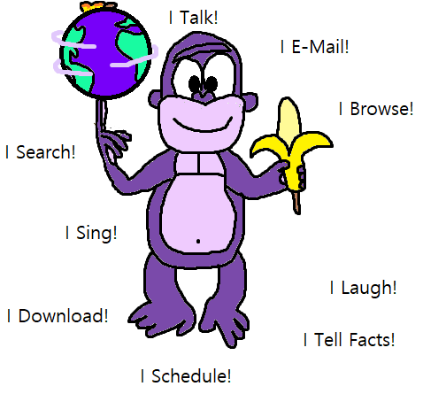 Bonzi Buddy idle by HeadBlast0 on DeviantArt