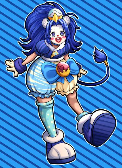 Cure Gelato = Watersplat  Splatoon + Kira Kira Precure A La Mode