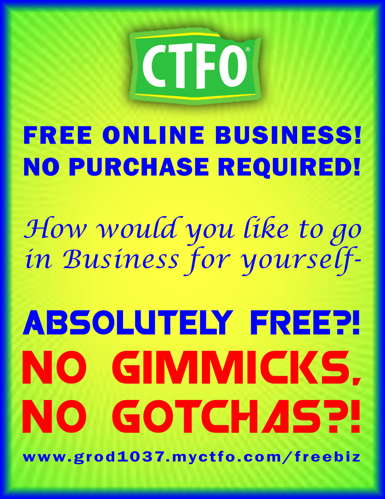 George's CTFO Flier by Masterpeacegems on DeviantArt
