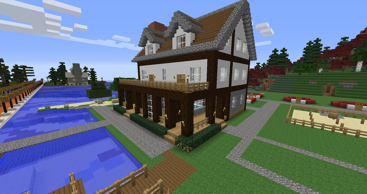 Minecraft Farm by ColtCoyote by LizC864 on DeviantArt