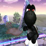 black yoshi ssbb