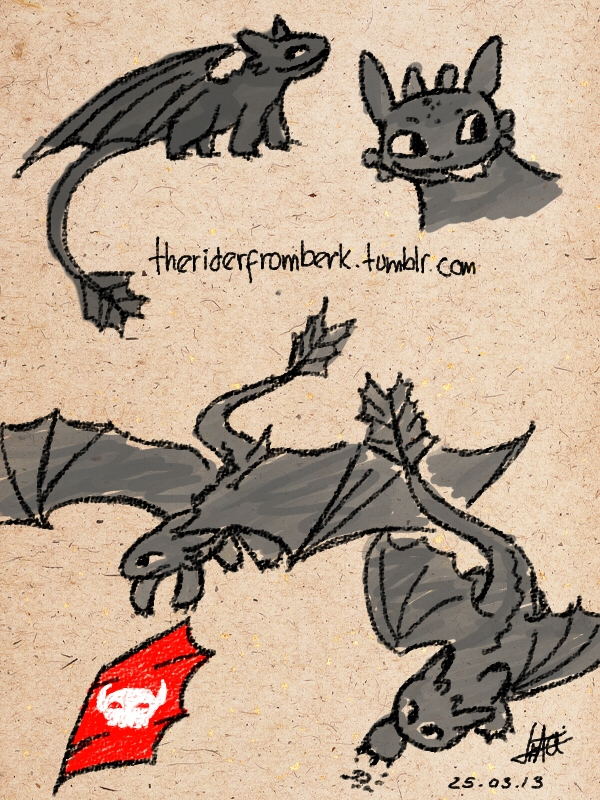 Toothless Sketch