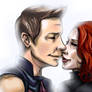 Hawkeye x Black Widow