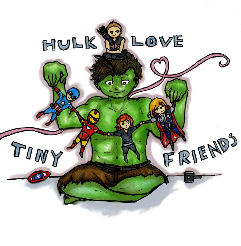 Hulk Love Tiny Friends