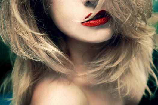 red lips