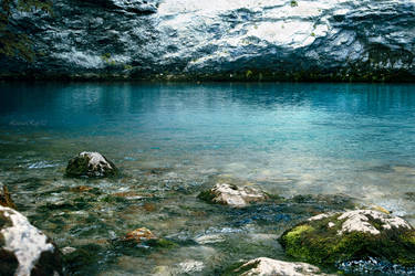 Blue lake,Abkhazia