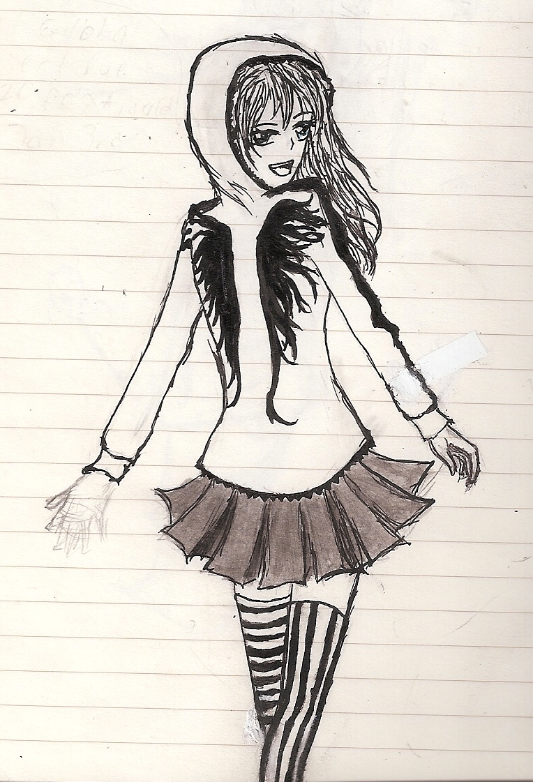 75+ Anime Fallen Angel Girl With Black Wings - positive quotes