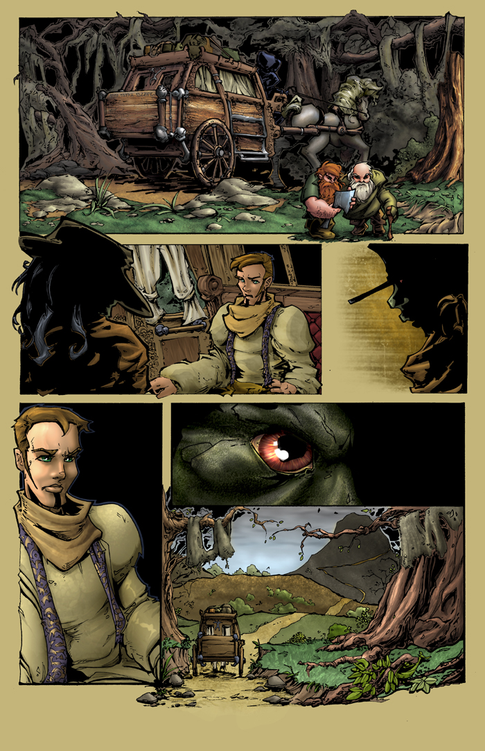 The Hero:  Page 1