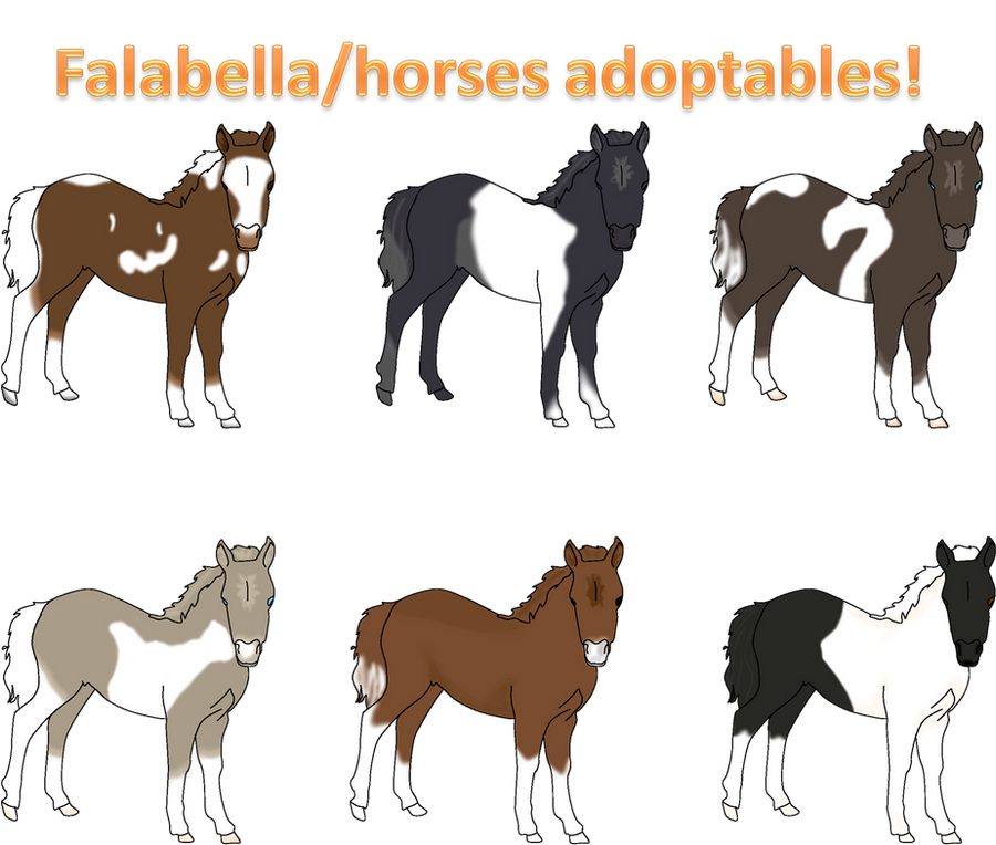 --OPEN-- ONLY 1 LEFT! Imports! Falabella/Horses.