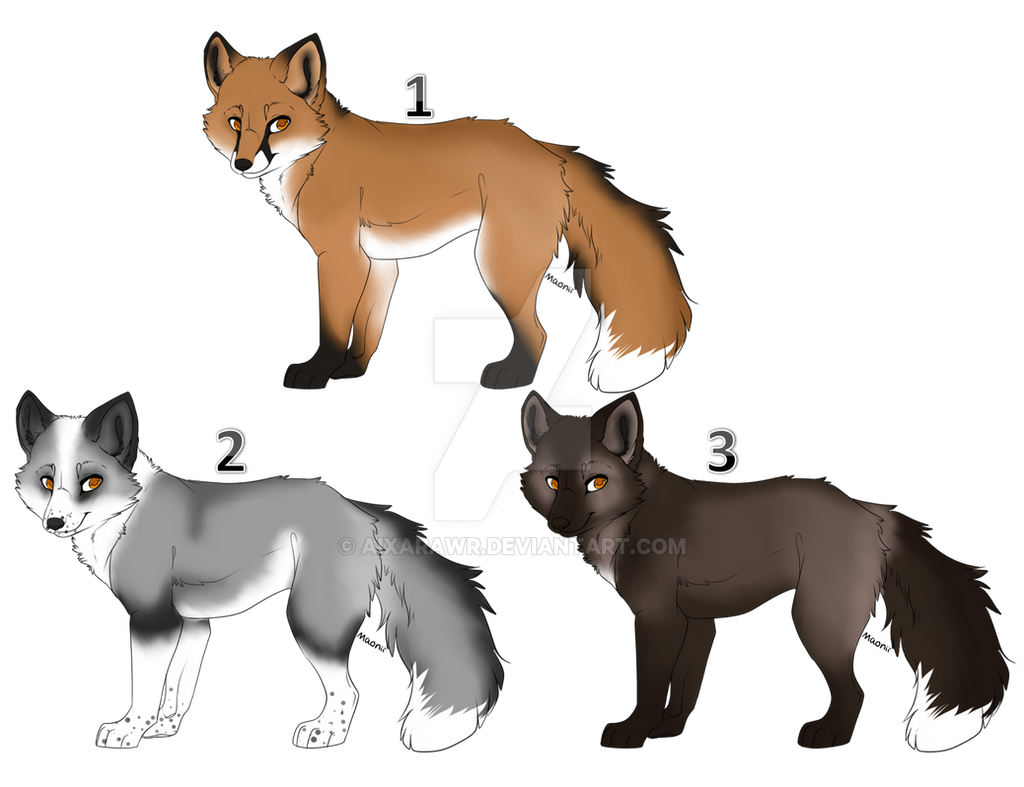 Fox adoptables--OPEN--