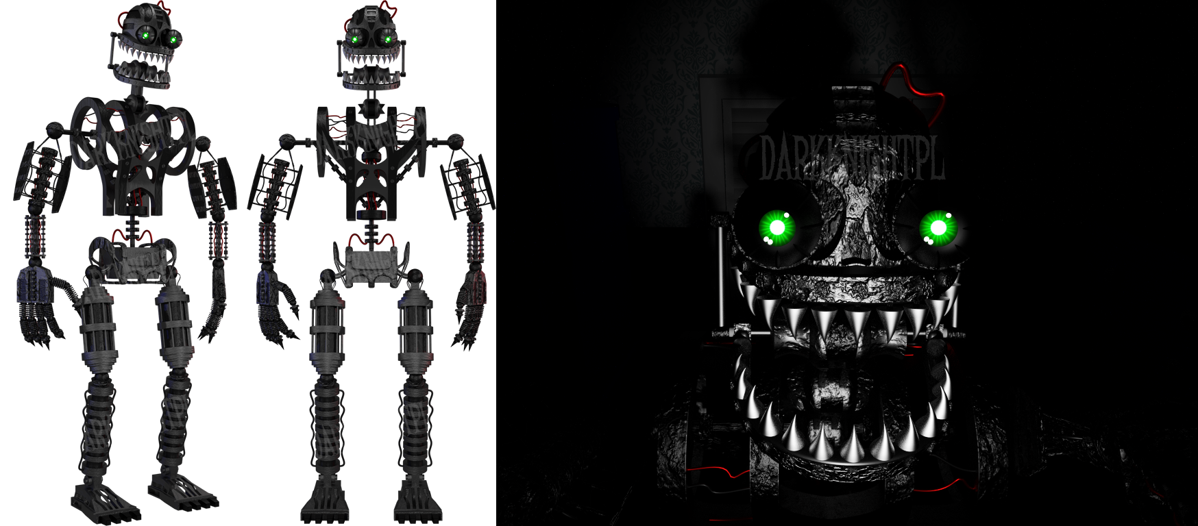 [FNaF 4] Nightmare Endoskeleton