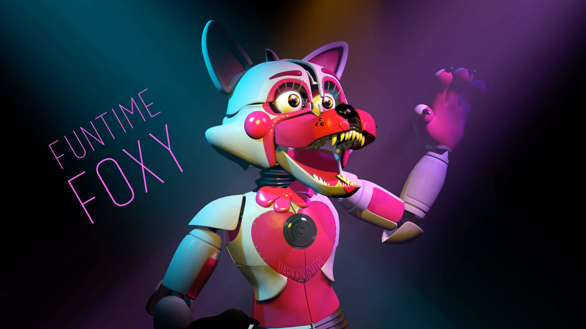 foxy fnaf funtime sfm deviantart fan