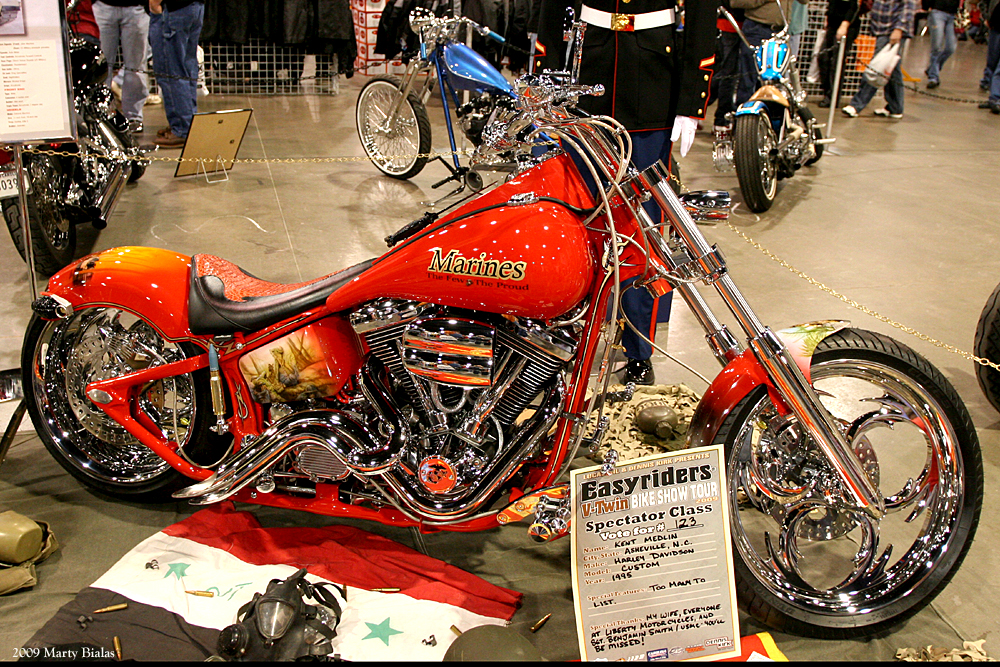 Marine Corps Tribute Bike