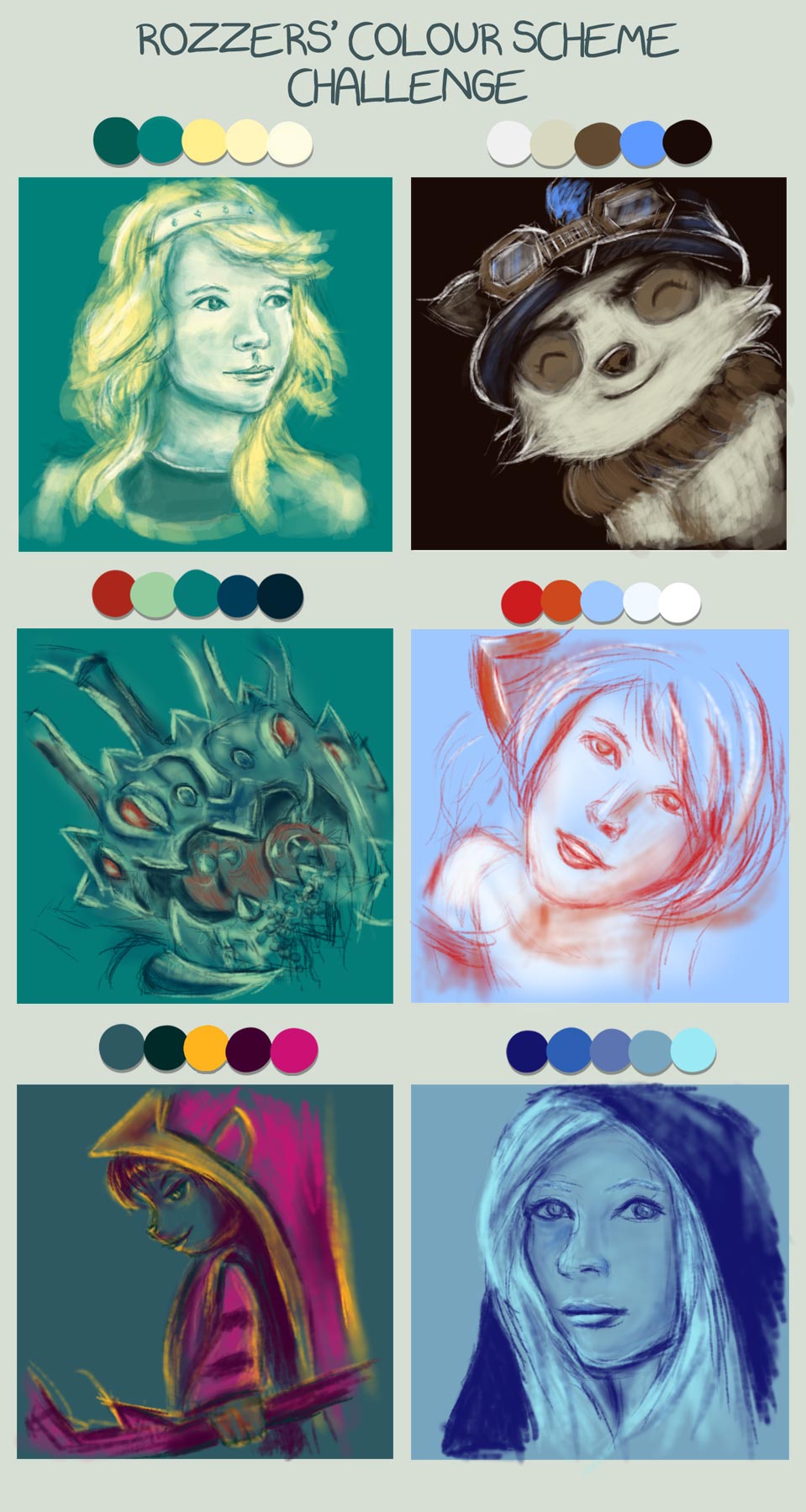 Legend Color Scheme League of Legends color scheme challenge by one-more-miracle on DeviantArt