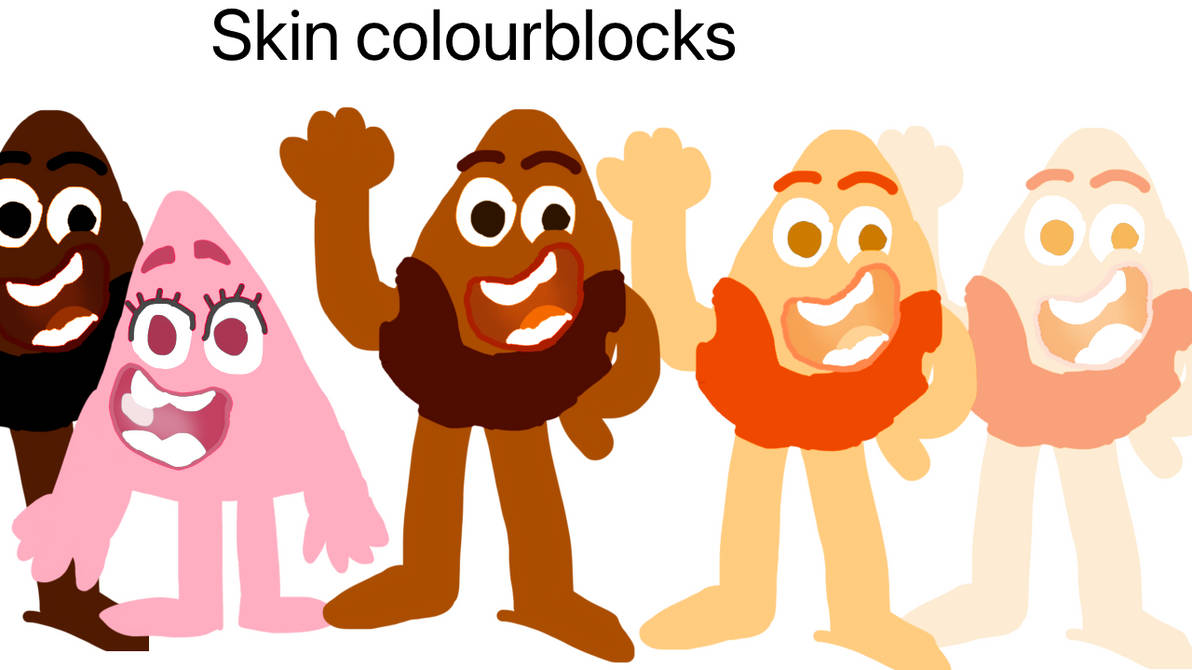 Best Skin Colorblock POV: Skin colourblocks by 209TheAestheticQueen on DeviantArt