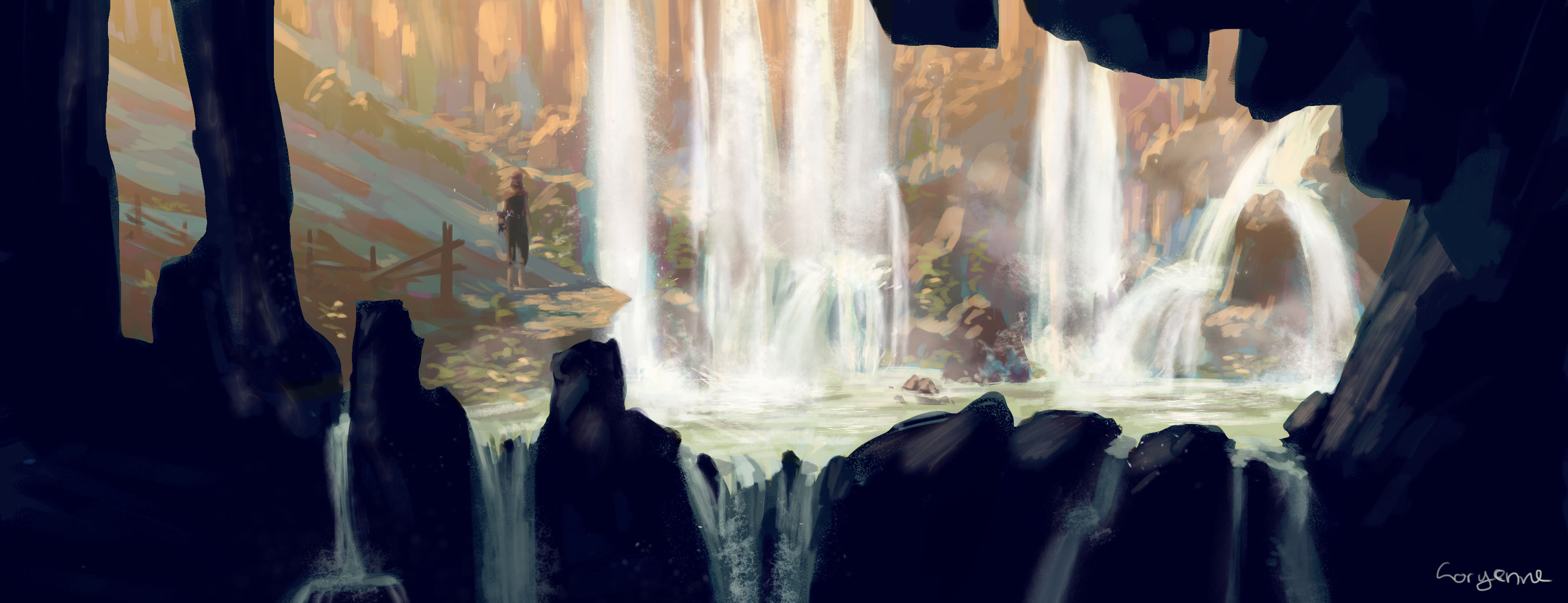 waterfall