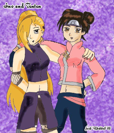 Ino and Tenten