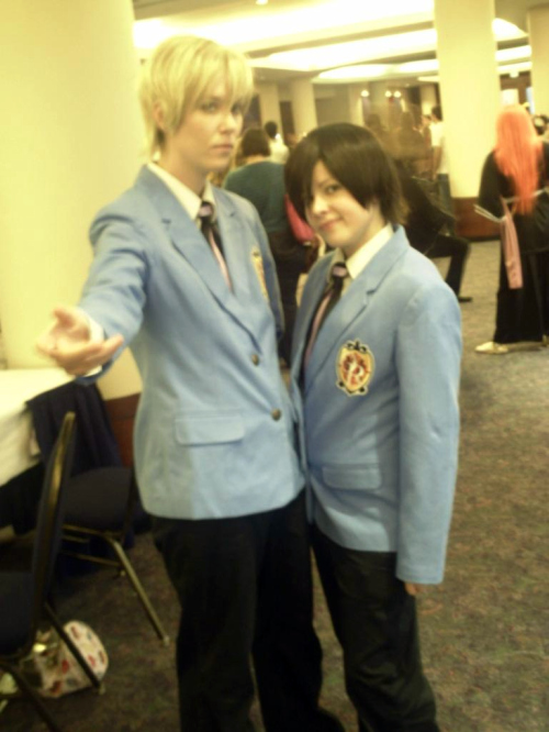 Tamaki and Haruhi