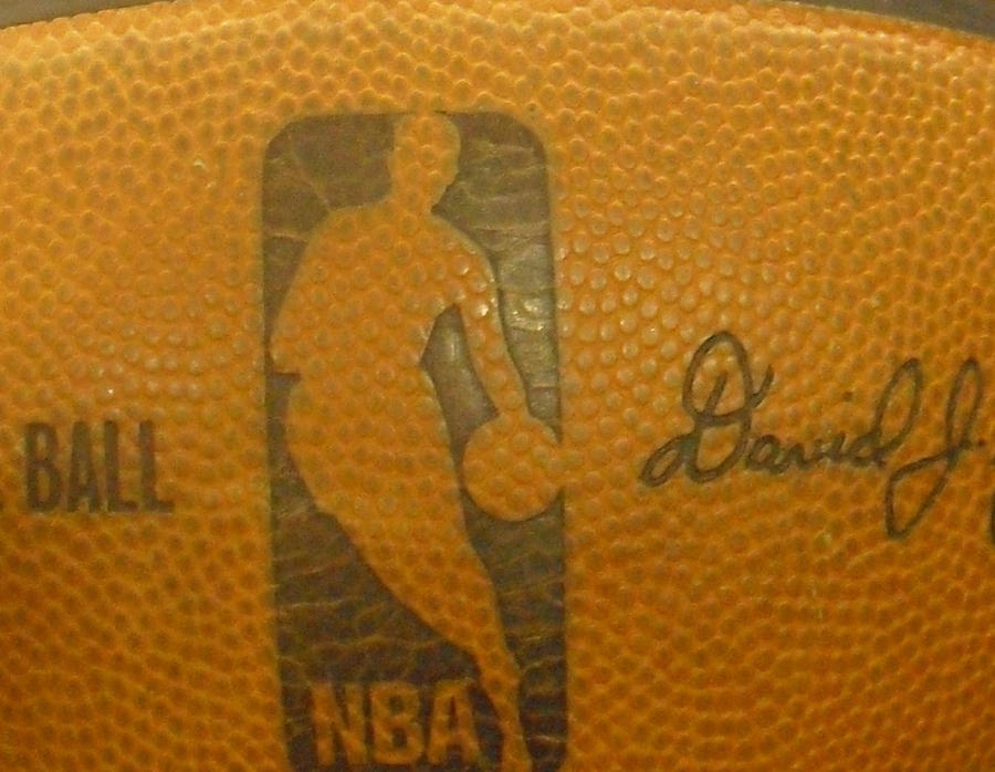 NBA Basketball Close-up
