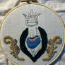 Goldwork embroidery