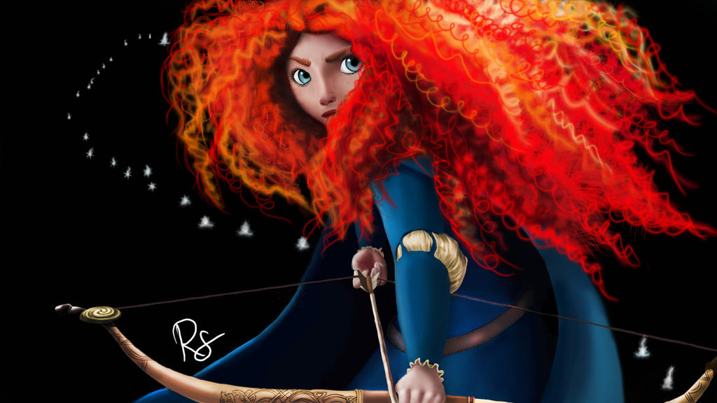 Brave-Merida by ArtByRaewyn on DeviantArt