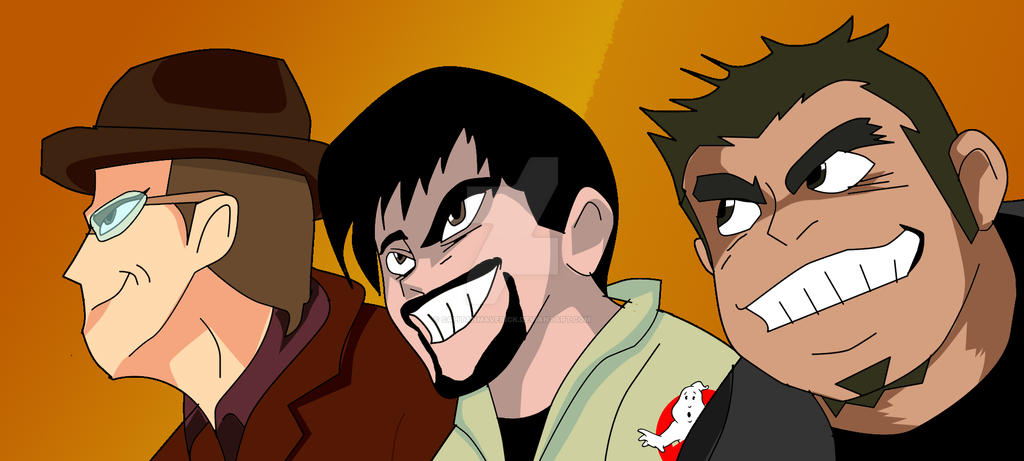 Erod, Phelous y Linkara (Getter Robo Tribute)