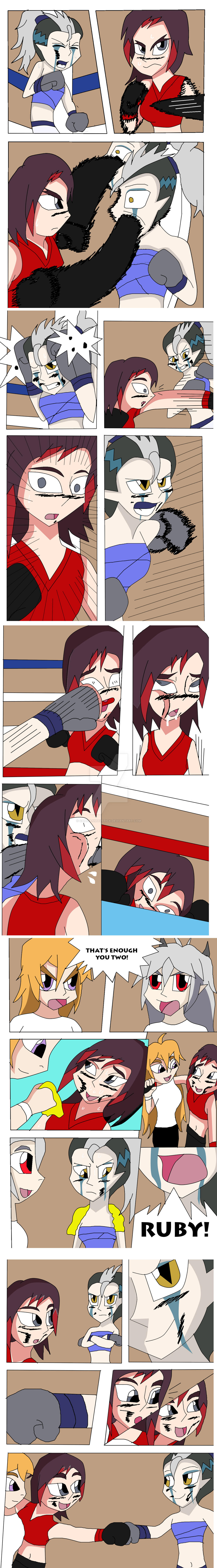 Blue Vs Ruby Ruby vs Blue 2 by capitanmaverick on DeviantArt