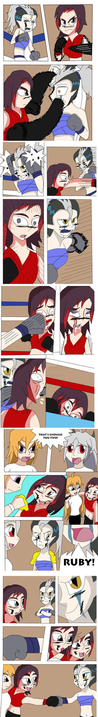 Blue Vs Ruby Ruby vs Blue 2 by capitanmaverick on DeviantArt