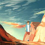 Road to desert